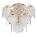 Loft Industry Modern - Shine Discs Chandelier V3  Top
